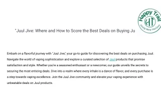 _Juul Jive_ Where and How to Score the Best Deals on Buying Juul!_