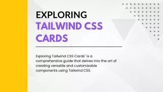 Make Beautiful Tailwind Cards That Inspire Your Users