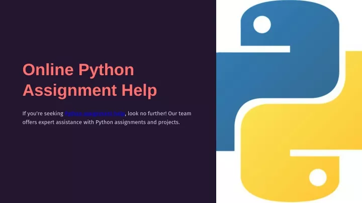 online python assignment help