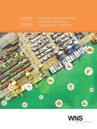 digitization in shipping cruising through