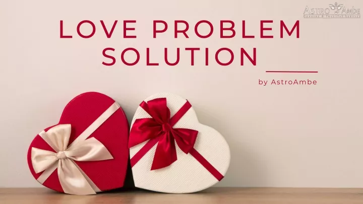 love problem solution