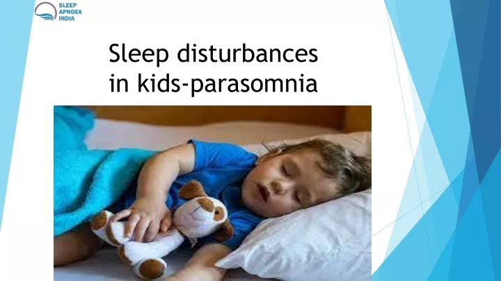 sleep disturbances in kids parasomnia