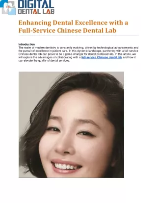 Full-Service-Chinese-Dental-Lab
