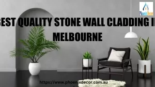 BEST QUALITY STONE WALL CLADDING IN MELBOURNE