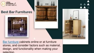 best   bar furnitures