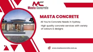 Diamond Cut Concrete Sydney - Masta Concrete