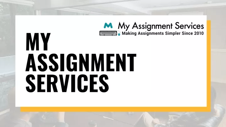 my assignment services