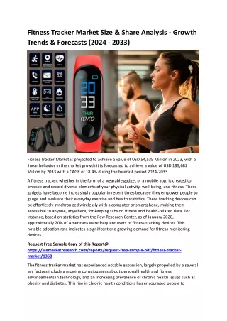 fitness tracker market size share analysis growth