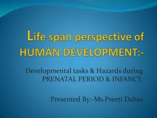 Human development & social psychology