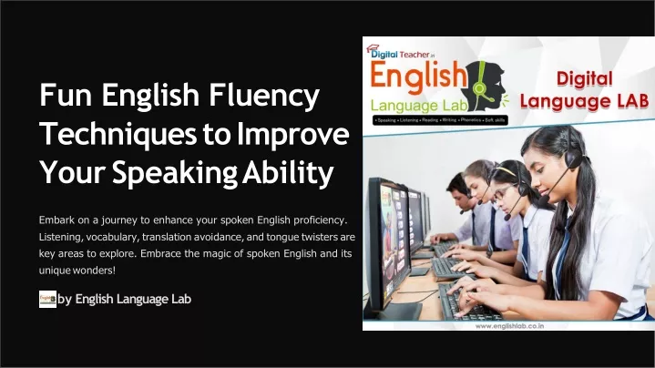 fun english fluency techniques to improve your