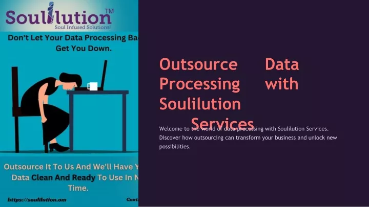 outsource data processing with soulilution services
