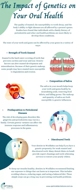 The Impact of Genetics on Your Oral Health