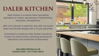 The Ultimate Guide to Designing Your Fitted Kitchen in London - Daler Kitchen