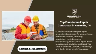 Top Foundation Repair Contractor in Knoxville, TN - Guardian Foundation Repair