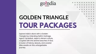 Golden Triangle Tour Packages: Go India Tours