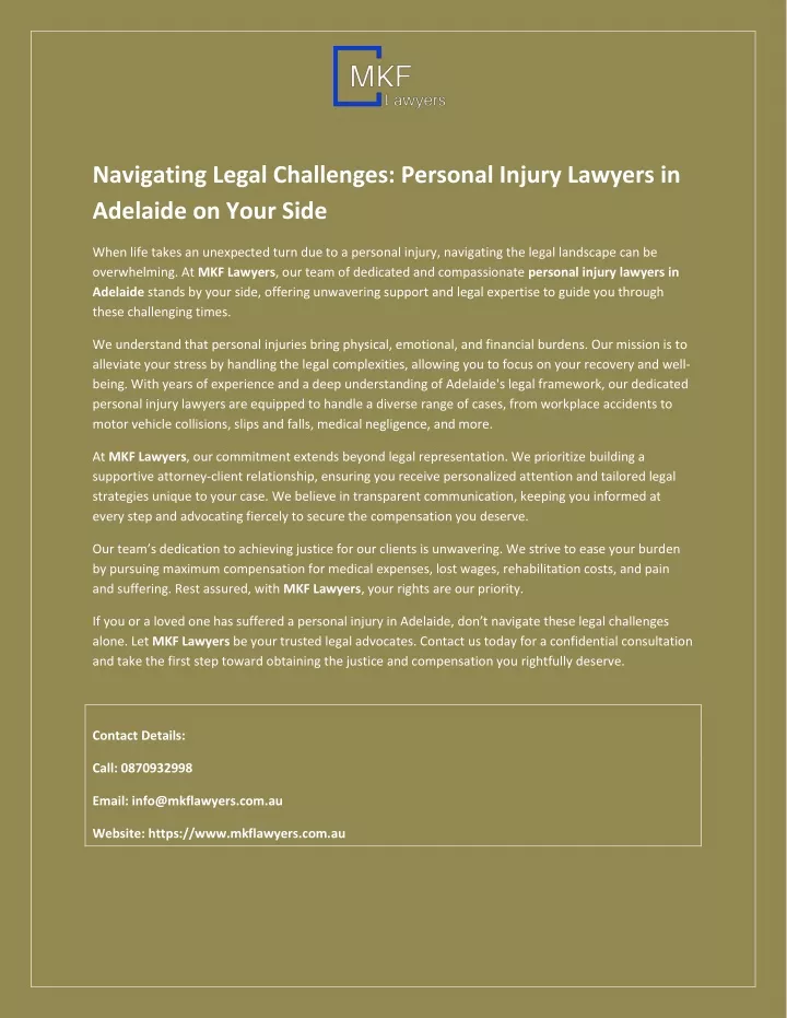 navigating legal challenges personal injury