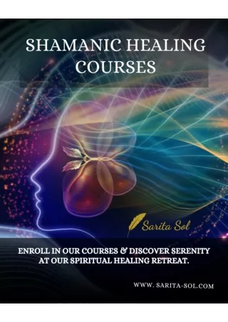 Shamanic healing courses