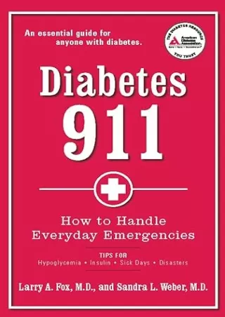 download⚡️[EBOOK]❤️ Diabetes 911: How to Handle Everyday Emergencies