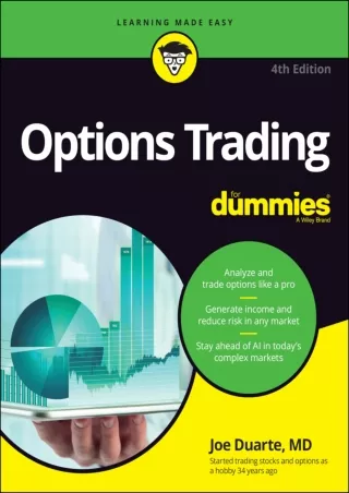 Pdf⚡️(read✔️online) Options Trading For Dummies