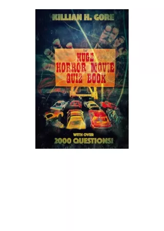 full✔download️⚡(pdf) The Huge Horror Movie Quiz Book