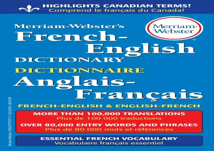 read ebook pdf merriam webster s french english