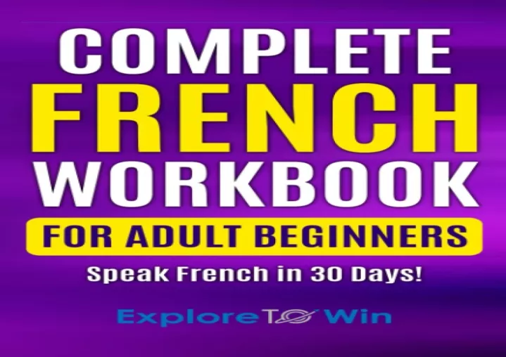 read ebook pdf complete french workbook for adult