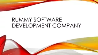 rummy software development company