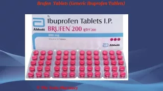 Brufen  Tablets (Generic Ibuprofen Tablets)