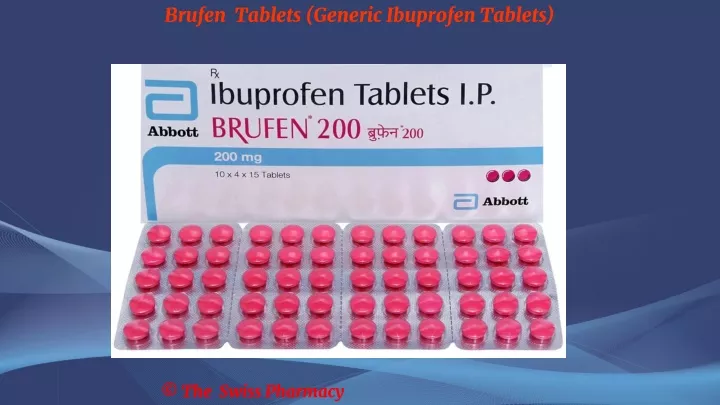 brufen tablets generic ibuprofen tablets