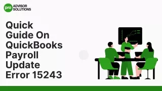 quick guide on quickbooks payroll update error