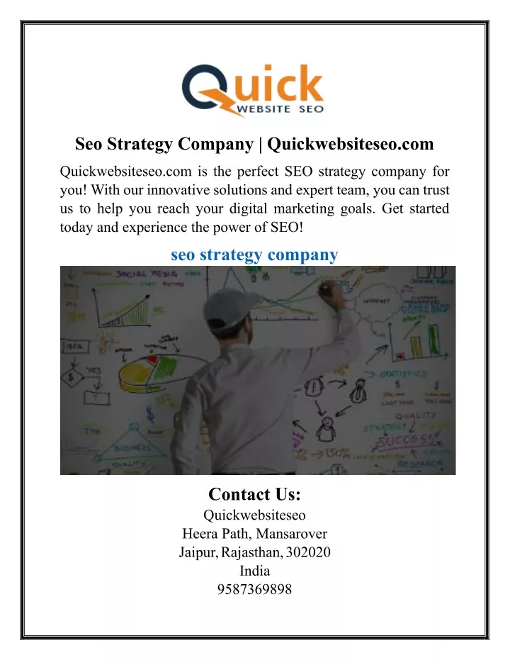 seo strategy company quickwebsiteseo com