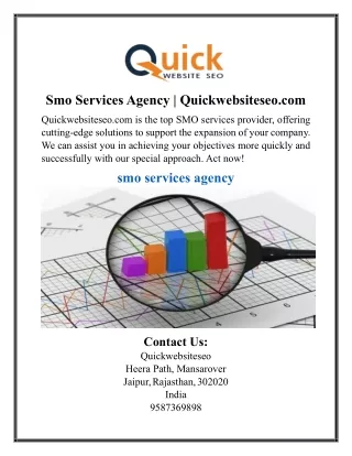 smo services agency quickwebsiteseo com