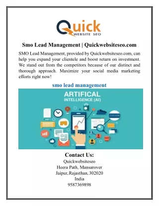 smo lead management quickwebsiteseo com