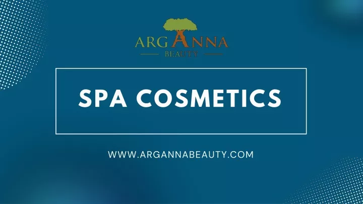 spa cosmetics