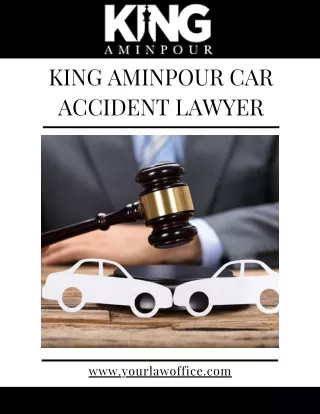 Car Accident with Uber in San Diego - King Aminpour Car Accident Lawyer