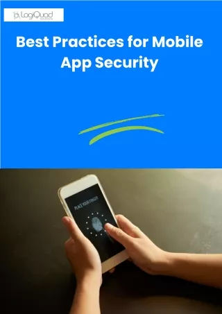 Best Practices for Mobile App Security