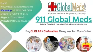 Order CLOLAR / Clofarabine Online in Europe - Convenient & Secure