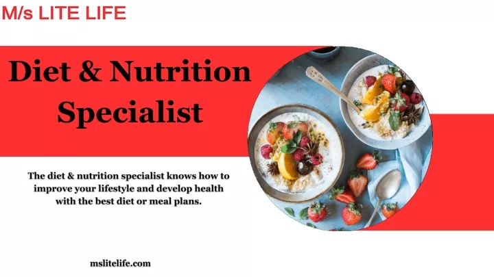 diet nutrition specialist