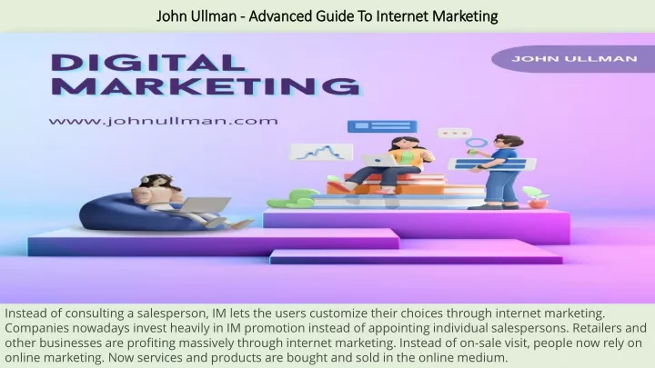 john ullman advanced guide to internet marketing