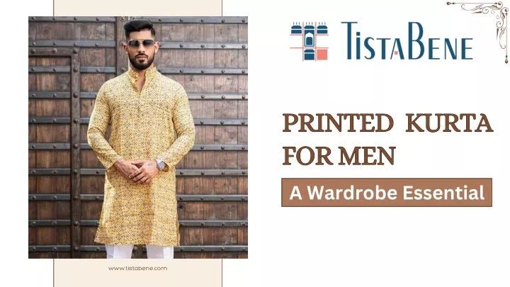 printed kurta for men for men a wardrobe essential