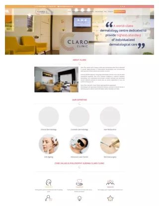 Best Skin Specialist in Borivali | Claro Clinic