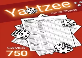 get✔️[PDF] Download⚡️ Yatzee score pads: Large Print Sheets for Scorekeeping (Score Book)