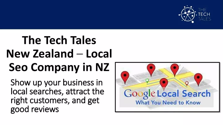 the tech tales new zealand local seo company in nz