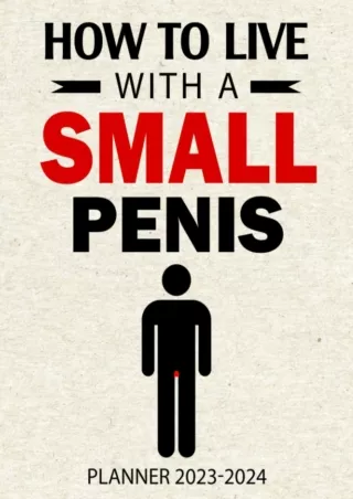 Download ⚡️PDF❤️ White elephant gifts for adults : How to live with a small penis planner: