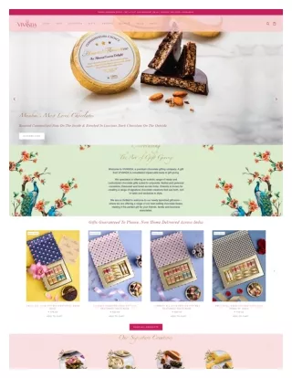 Vivanda Chocolates: Personalized Chocolate Gift Boxes Online - Thank You
