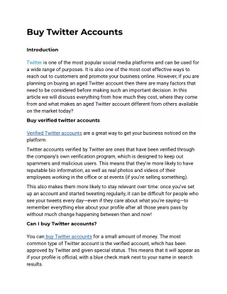 Buy Twitter Accounts-buysmmit