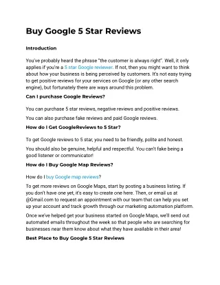 Buy Google 5 Star Reviews-buysmmit