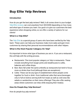Buy Elite Yelp Reviews-buysmmit