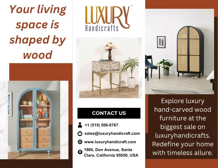 your living space is shaped by wood