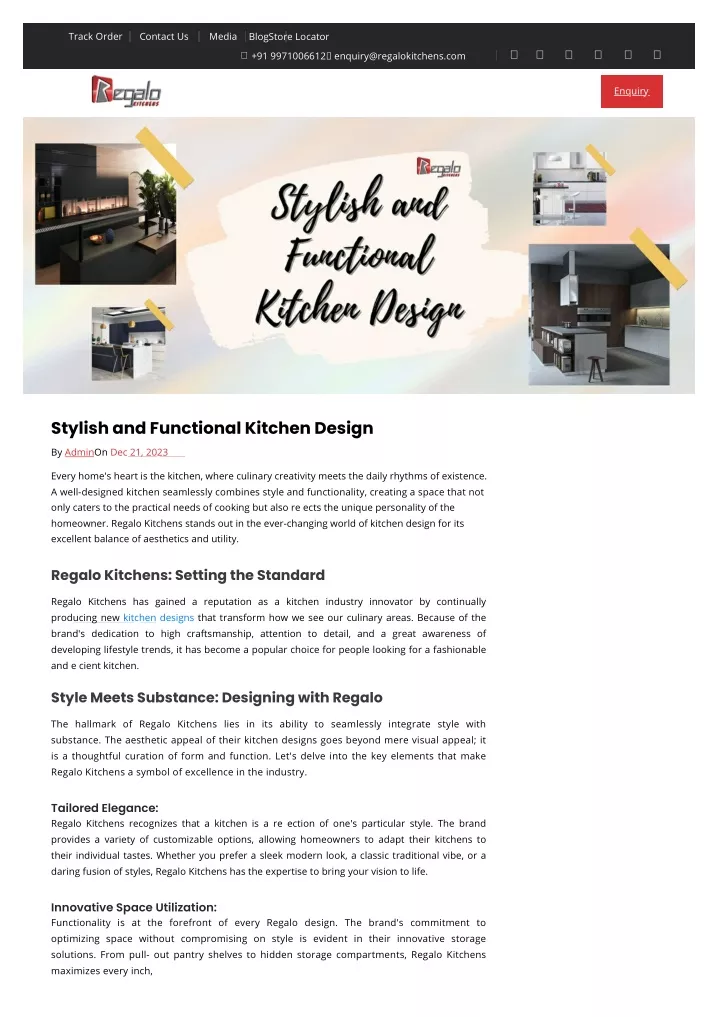 Practical Kitchen Design: Function vs Aesthetics